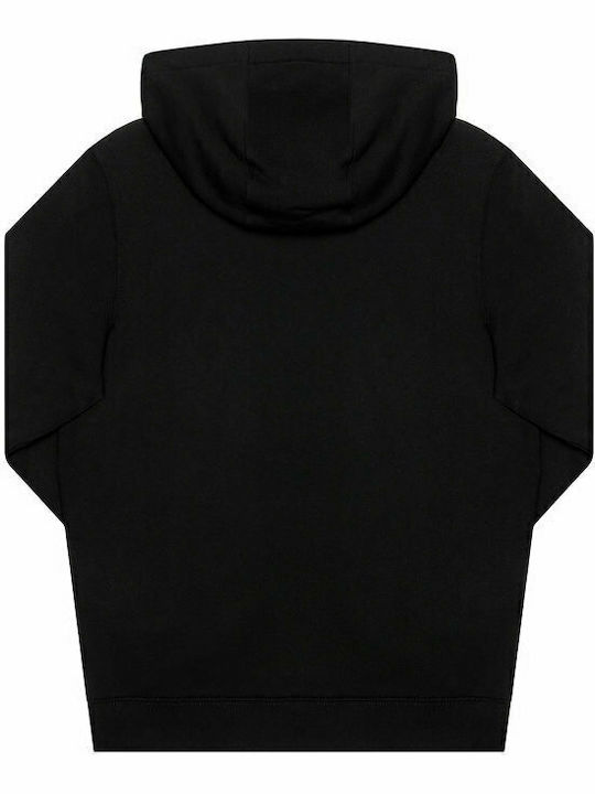Polar Bluza și Hanorac Pentru Copii Cardigan Cu Glugă și Buzunare Neagră Classic