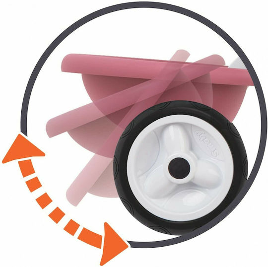 Smoby Be Move Confort Превозно Средство с Ръкохватка за Родител за 10 Месечни Розово