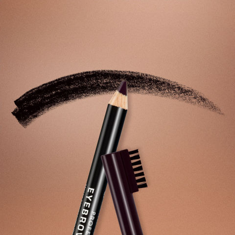 Rimmel Professional Eyebrow Pencil Pencil for Eyebrows 004 Black Brown
