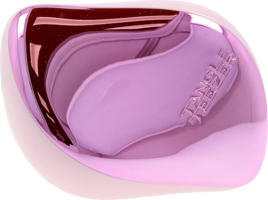 Tangle Teezer Compact Styler Hair Brush Baby Doll Pink Chrome