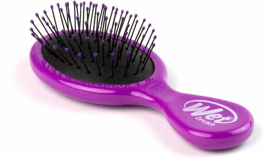 Wet Brush Detangler Mini Haarbürsten & Kämme Lila