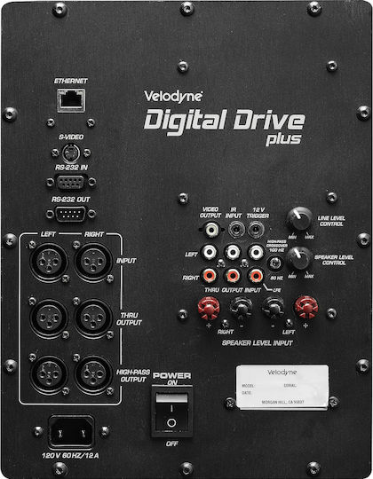 Velodyne DD-18+ Autoîntăritor Subwoofer cu Difuzor 18" 1250W Negru