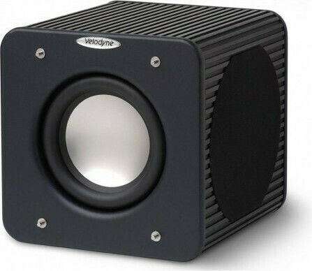 Velodyne Micro Vee Αυτοενισχυόμενο Subwoofer με Ηχείο 6.5" 600W Μαύρο