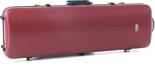 Gewa Pure 2.4 Waterproof Suitcase Violin Padded 4/4 Red