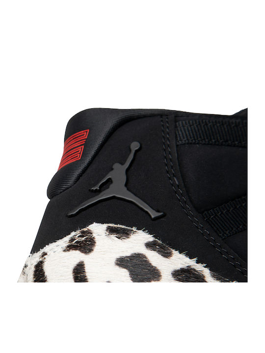 Air  11 Retro Boots Black / Gym Red / Sail / White