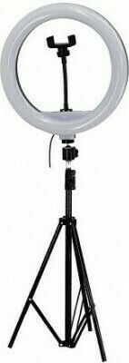 Ringlicht LED 30cm 3200 - 5600K mit Bodenstativ und Handyhalter