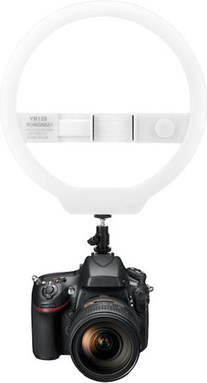 Yongnuo LED Ринг Лампа 27.5см 3200 - 5500K с Пръстенова Светлина за Маса и Стойка за Телефон