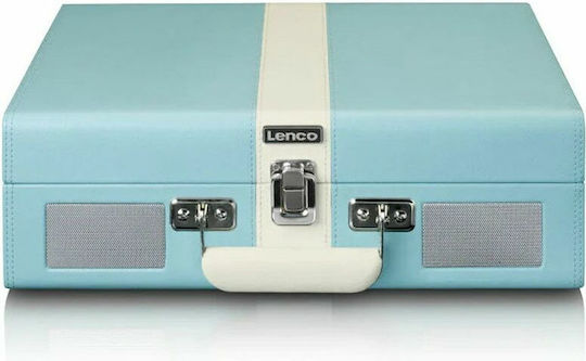 Lenco TT-110 TT-110BKRD Βαλιτσάκι Πικάπ με Belt Drive, Προενίσχυση και Ενσωματωμένα Ηχεία Μαύρο