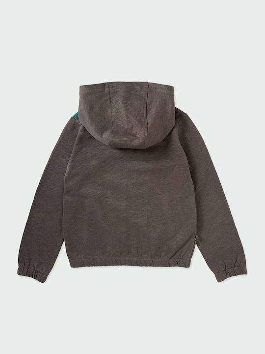 Polar Bluza și Hanorac Pentru Copii Cardigan Gri