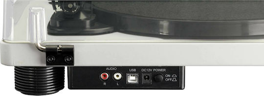 Lenco LS-50 LEN-LS50GY Πικάπ με Belt Drive και Προενίσχυση Γκρι