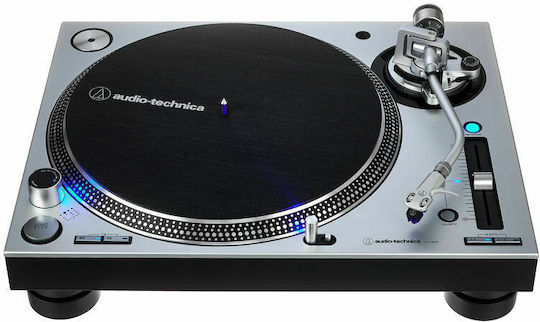 Audio Technica AT-LP140XP Πικάπ με Direct Drive Ασημί
