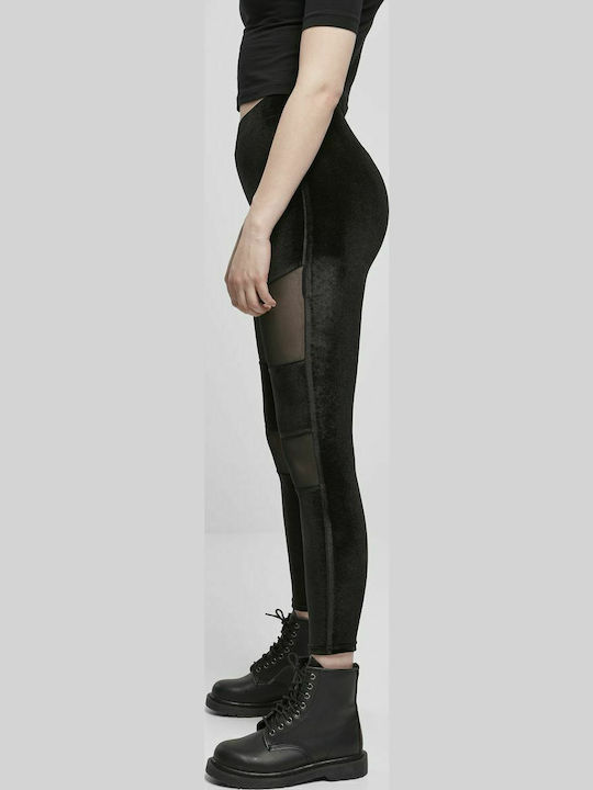 Women's Long Training Legging High Waisted Black