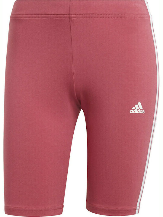 Essentials 3 Stripes Instruire Colanti de femei de ciclism Colanti Roz