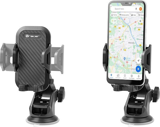 Tracer U33 Car Mobile Mount with Adjustable Hooks Black