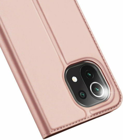 Dux Ducis Skin Pro Book Synthetic Leather Rose Gold (Xiaomi Mi 11 Lite / 11 Lite 5G / 11 Lite 5G NE)