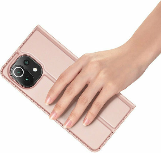 Dux Ducis Skin Pro Book Synthetic Leather Rose Gold (Xiaomi Mi 11 Lite / 11 Lite 5G / 11 Lite 5G NE)