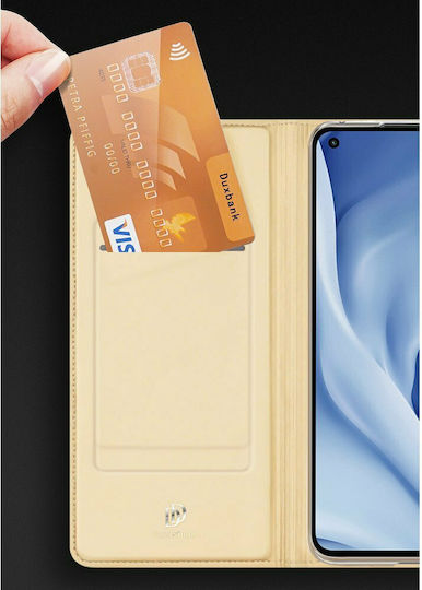 Dux Ducis Skin Pro Book Synthetic Leather Rose Gold (Xiaomi Mi 11 Lite / 11 Lite 5G / 11 Lite 5G NE)