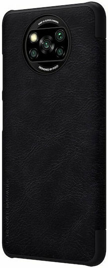 Nillkin Qin Book Synthetic Black (Poco X3 NFC / X3 Pro) 2455102