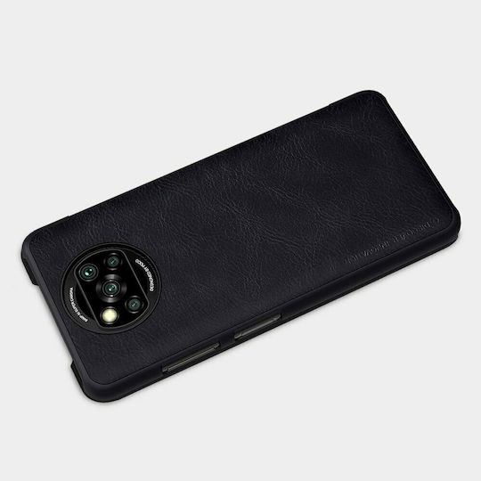 Nillkin Qin Book Synthetic Black (Poco X3 NFC / X3 Pro) 2455102