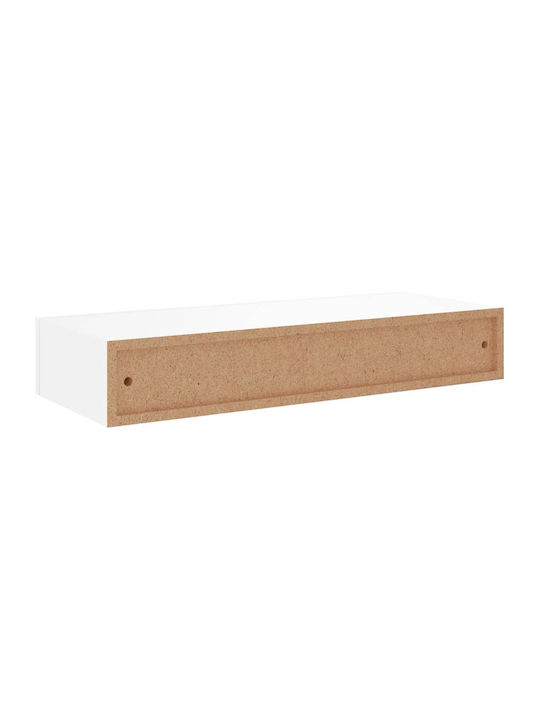 Ράφι Τοίχου Λευκό 60x23.5x10εκ.