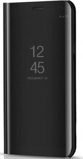 Hurtel Clear View Book Πλαστικό Μαύρο (Huawei P30 Lite)