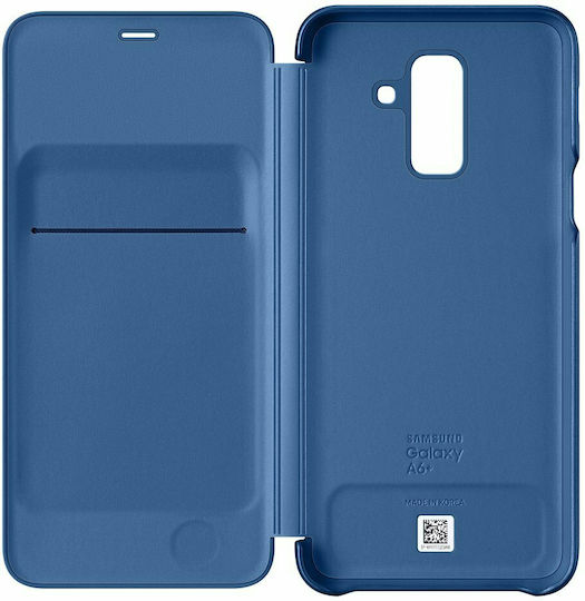 Samsung Book Synthetic Leather Blue (Galaxy A6+ 2018) WW