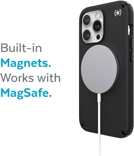 Speck Presidio2 Pro MagSafe Back Cover Σιλικόνης Μαύρο (iPhone 13 Pro Max)