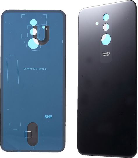 Καπάκι Μπαταρίας Μαύρο για Huawei Mate 20 Lite
