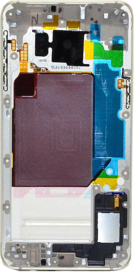 Samsung Καπάκι Μπαταρίας Χρυσό για Galaxy S6 Edge Plus