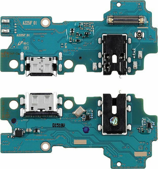 Samsung Πλακέτα με Θύρα Φόρτισης & Μικρόφωνο & Επαφή Ακουστικών (Galaxy A22 4G)