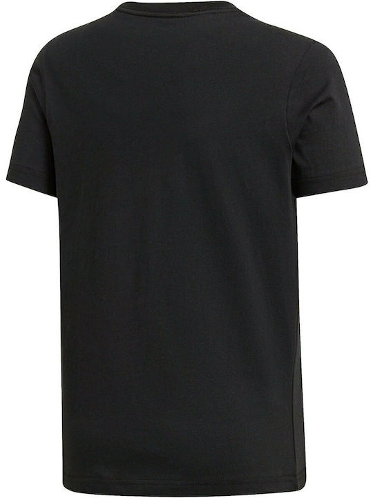 Kinder-T-Shirt Schwarz ESSENTIALS LINEAR