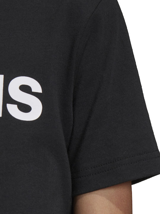 Kinder-T-Shirt Schwarz ESSENTIALS LINEAR