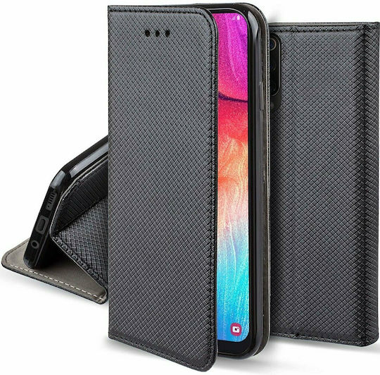 Forcell Book Δερματίνης 2mm Μαύρο (Redmi 8)