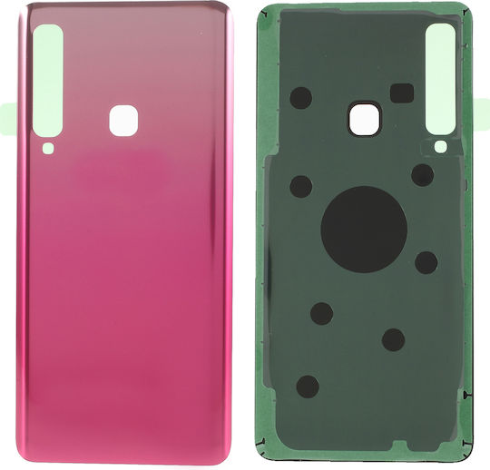 Batterieabdeckung Rosa Rosa-Rot für Galaxy A9 2018