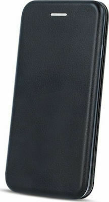 Elegance Book Δερματίνης Μαύρο (Redmi 9C)