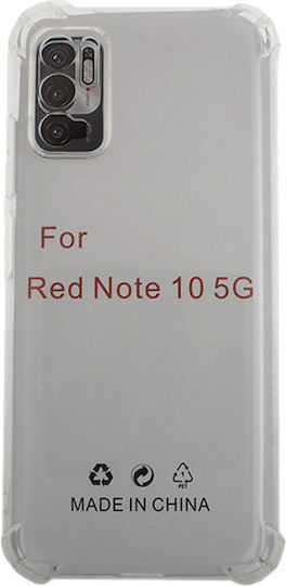Caselab Anti Shock 1.5mm Back Cover Σιλικόνης 1.5mm Σετ με Τζαμάκι Διάφανο (Redmi Note 10 / 10s / Poco M5s)