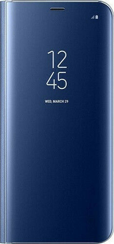 Hurtel Clear View Book Πλαστικό Γαλάζιο (Redmi Note 8 Pro)