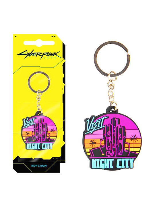 Jinx Μπρελόκ Cyberpunk 2077 Visit Night City Πλαστικό