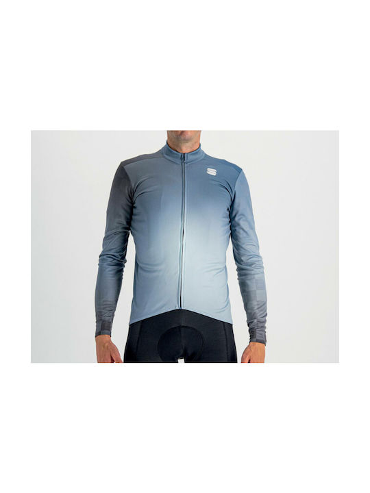 Sportful Rocket Thermal ZLV051 Ανδρική Μακρυμάνικη Μπλούζα Ποδηλασίας Μπλε