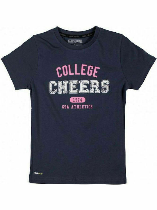 Παιδικό T-shirt Navy Μπλε