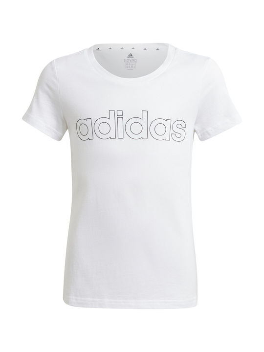 Adidas Παιδικό T-shirt Λευκό