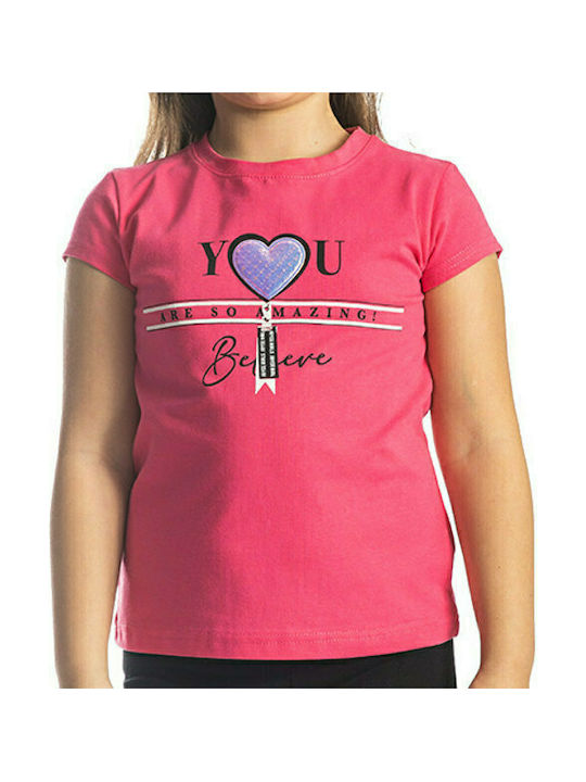 Joyce Kids T-shirt Fuchsia You are so Amazing