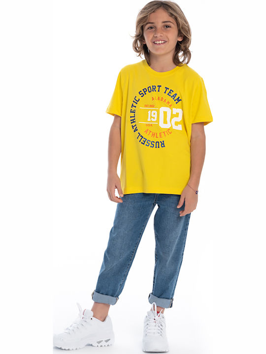 Παιδικό T-shirt Κίτρινο