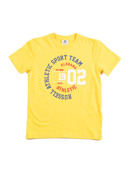 Παιδικό T-shirt Κίτρινο