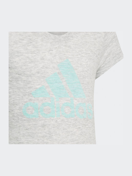 Kinder-T-Shirt Gray Performance