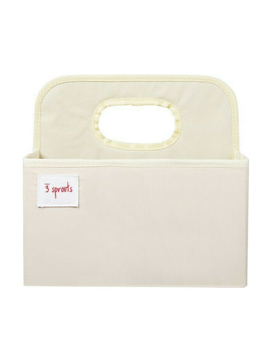 3 Sprouts Rabbit Nursery Storage Basket Beige