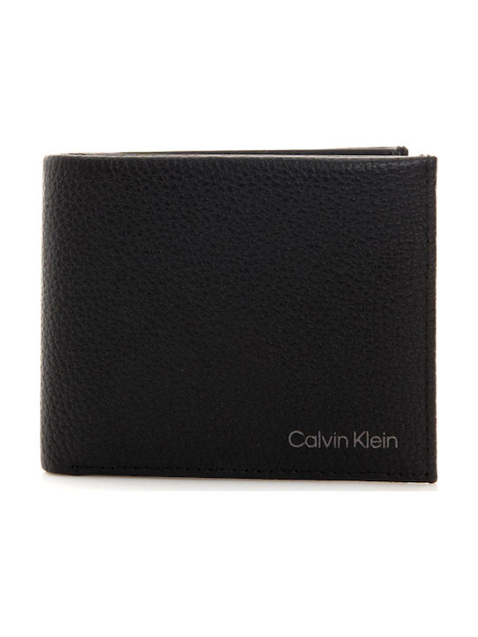 Calvin Klein Men's Leather Wallet Black