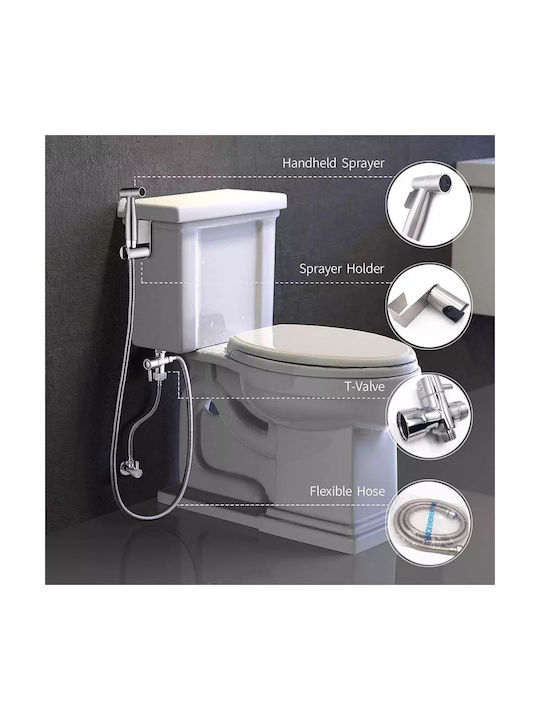 Mellrain T103 Bidet Set Silver