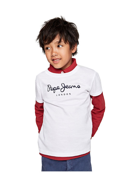 Kinder-T-Shirt Weiß