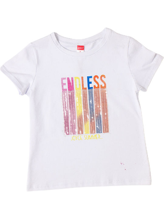 Παιδικό T-shirt Λευκό Endless